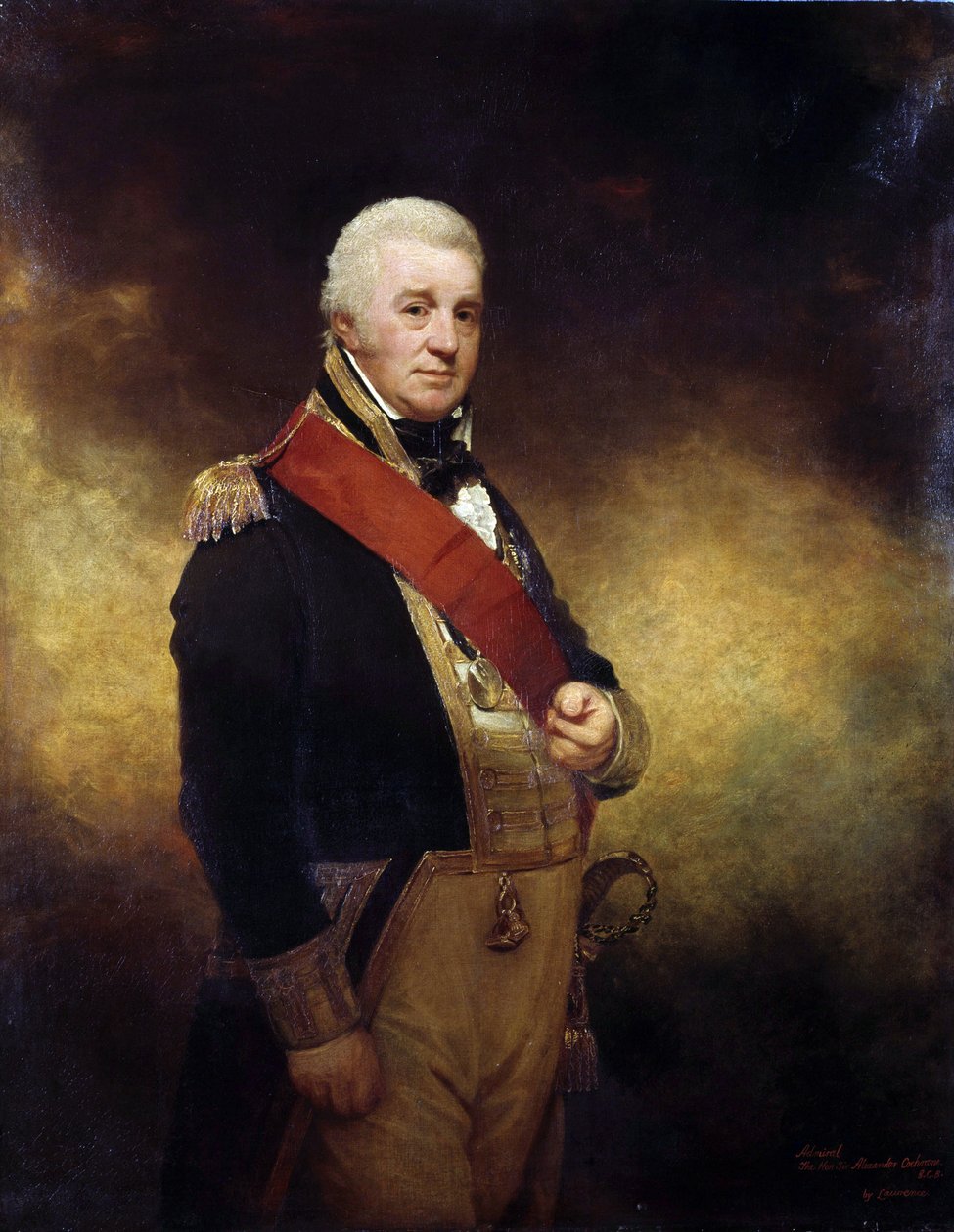 Portret admirała Sir Alexandra Cochrane