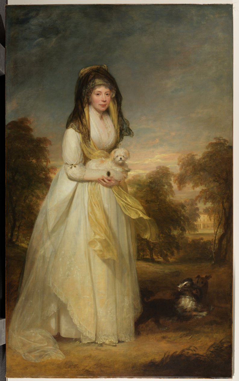 Portret królowej Charlotte (1744-1818) autorstwa William Beechey