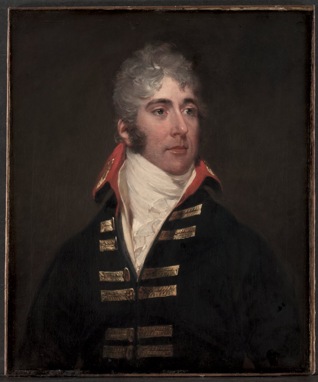 Portret mężczyzny, ok. 1800 (olej na płótnie) autorstwa William Beechey