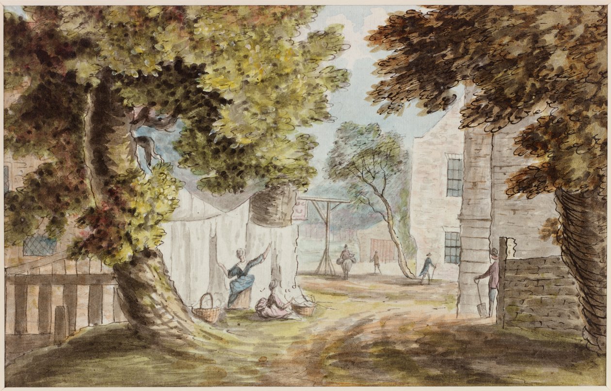 Busy Cottagepolish autorstwa William Beilby