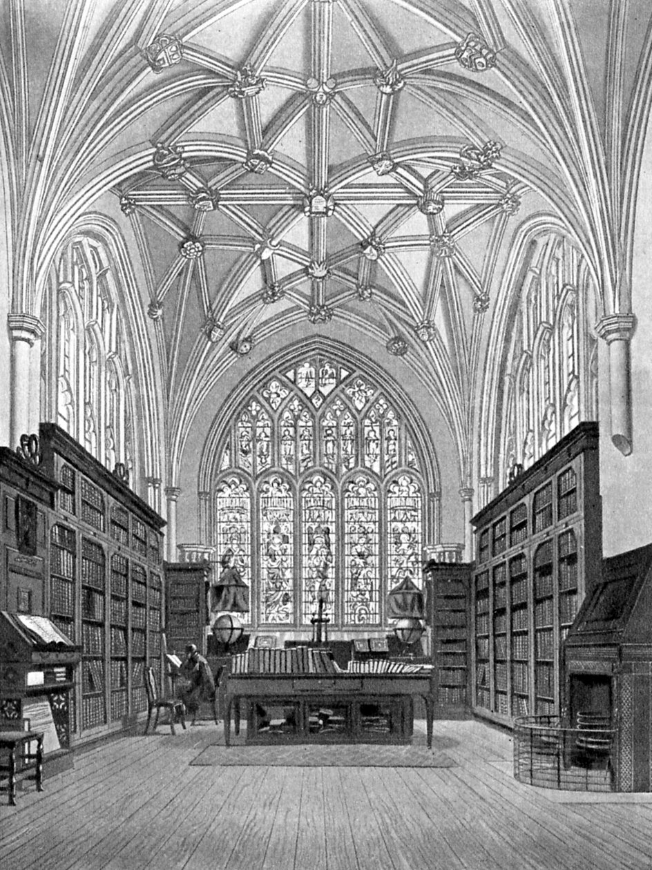 Biblioteka Winchester College autorstwa William Bennett