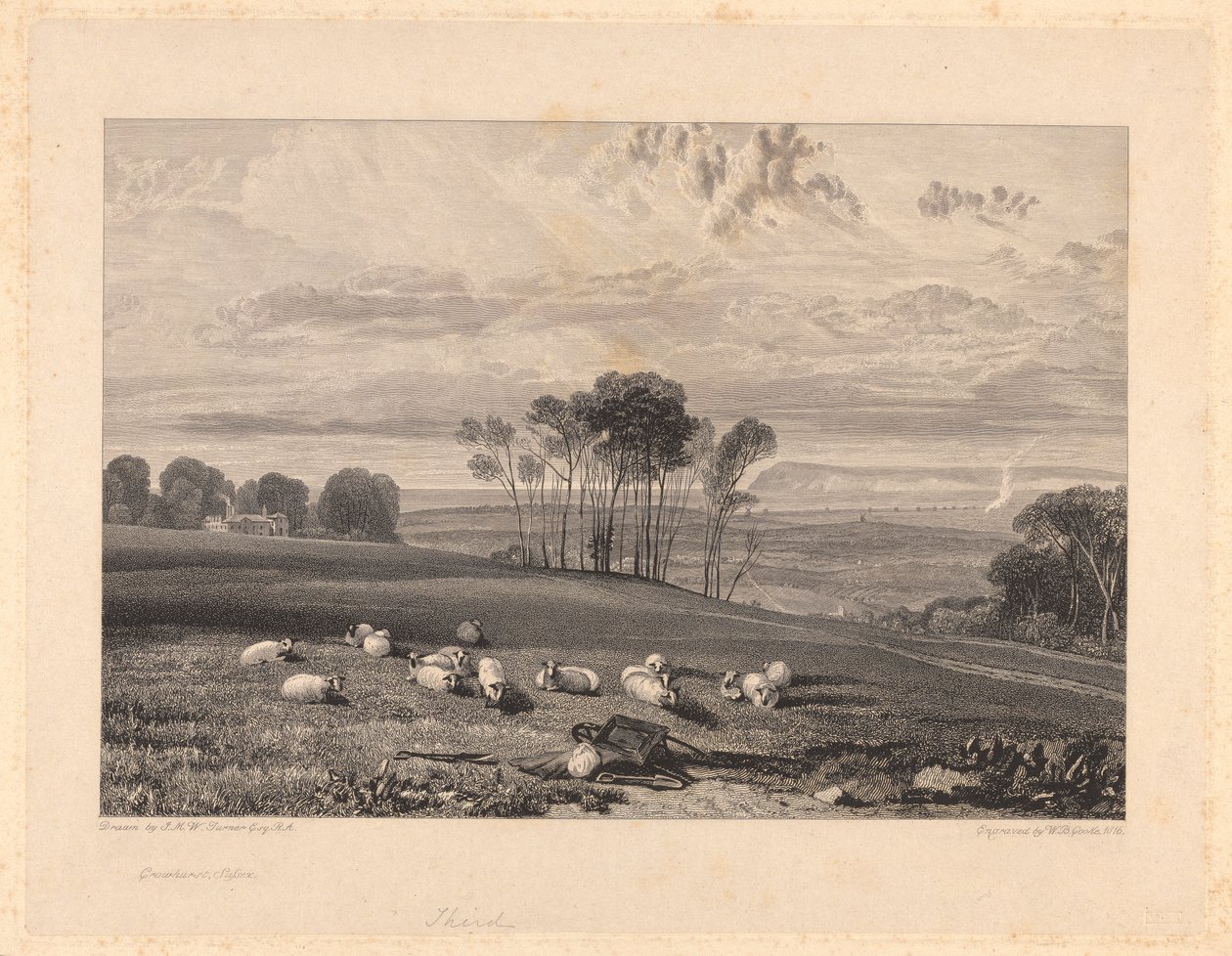 Crowhurst, Sussex autorstwa William Bernard Cooke