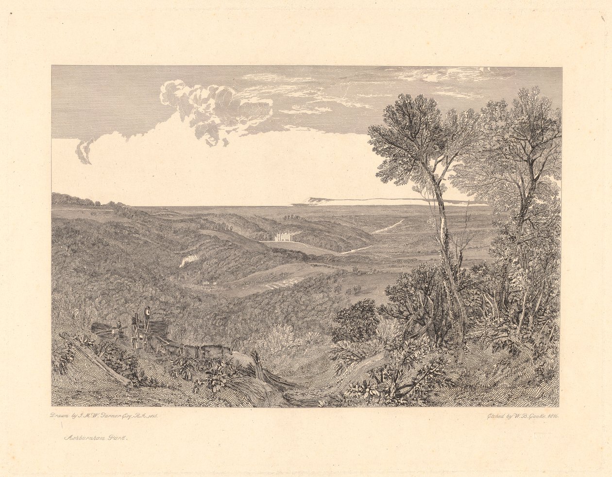 Dolina Ashburnham autorstwa William Bernard Cooke