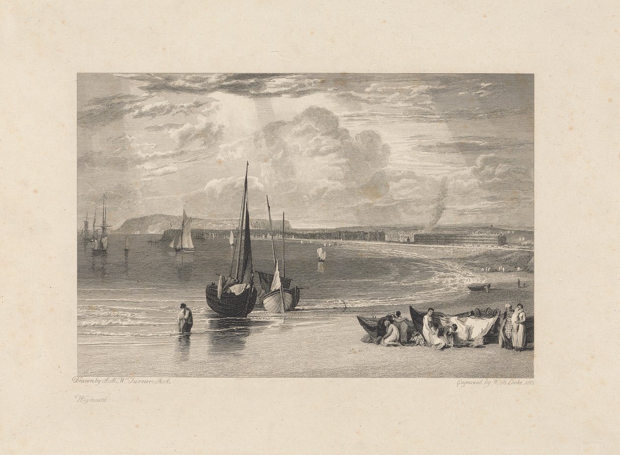 Weymouth, Dorset autorstwa William Bernard Cooke
