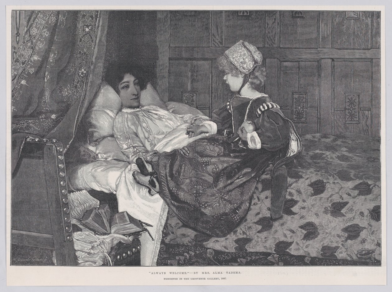 Zawsze mile widziany, z "The Illustrated London News" autorstwa William Biscombe Gardner