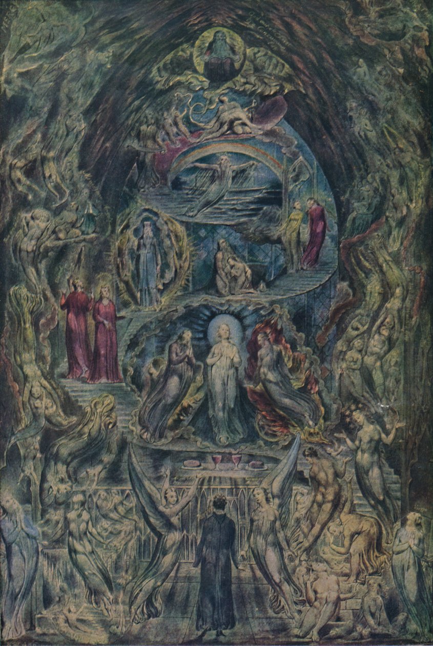 Alegoria, 1820-1825, 1922. autorstwa William Blake