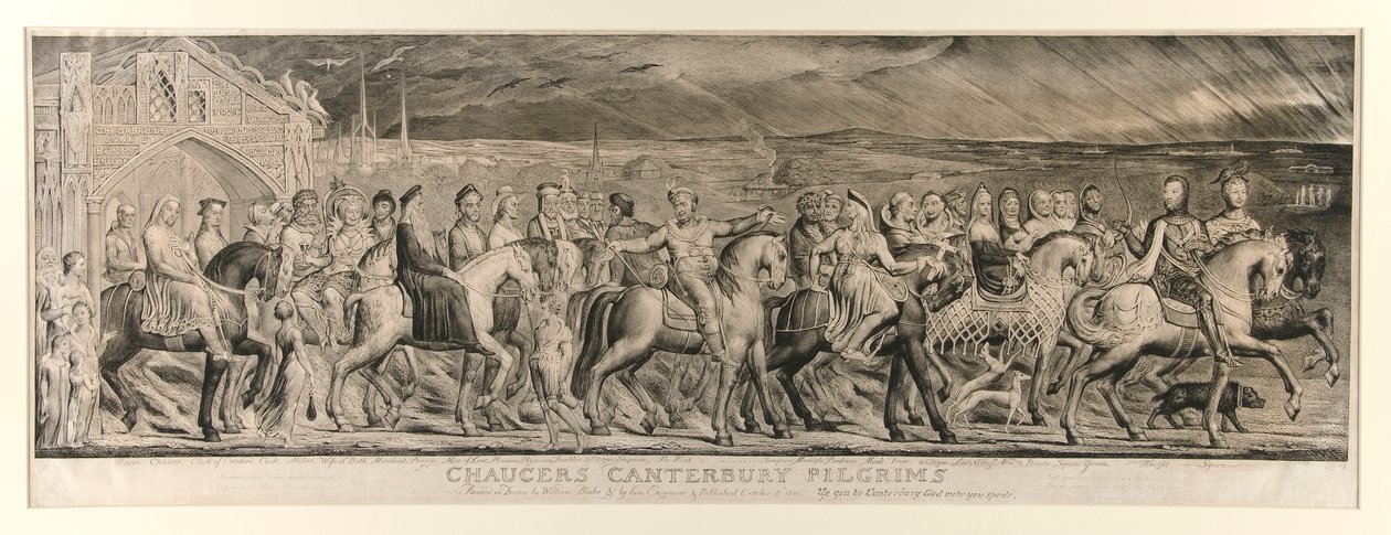 Chaucer autorstwa William Blake