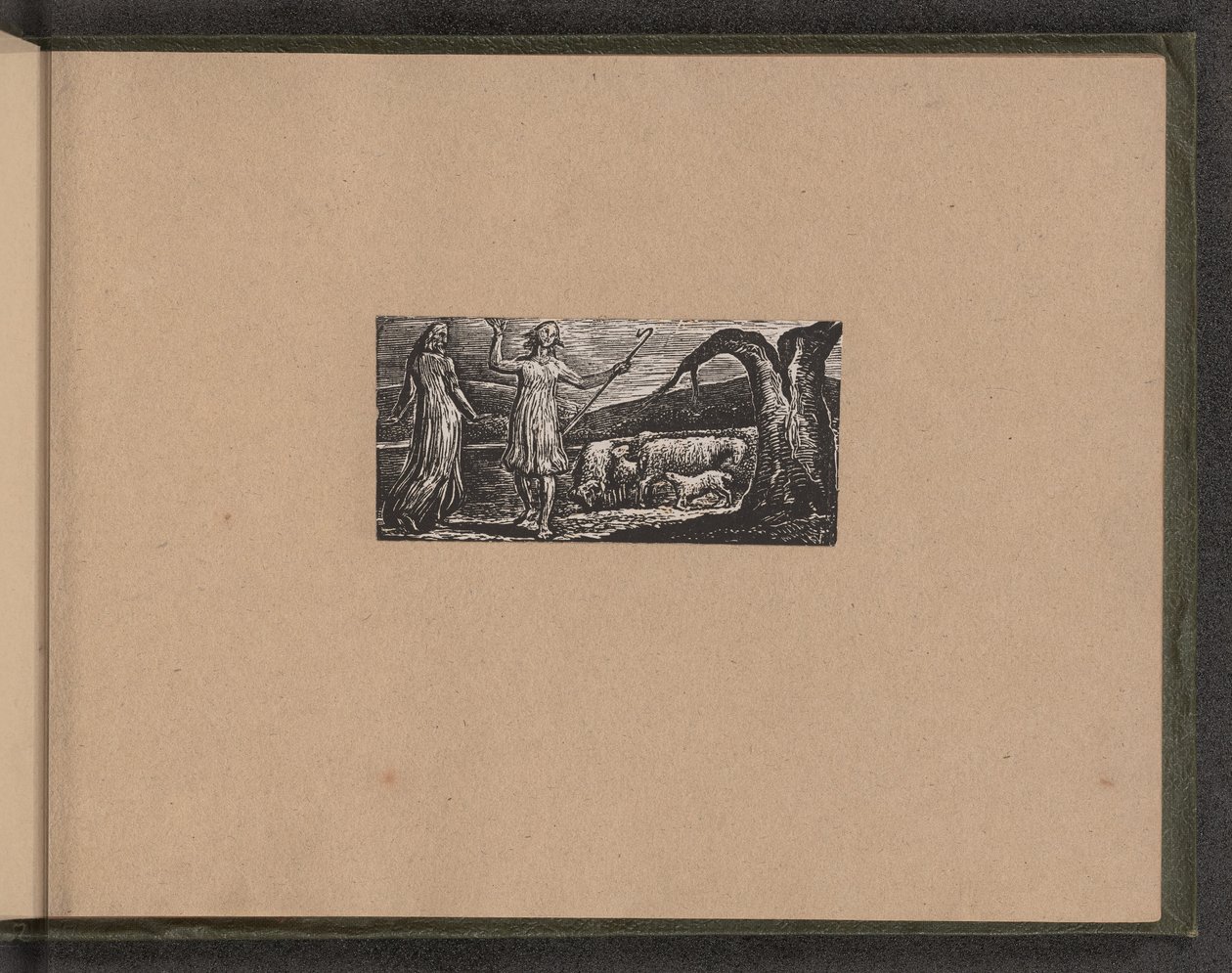 Colinet odchodzi w smutku autorstwa William Blake