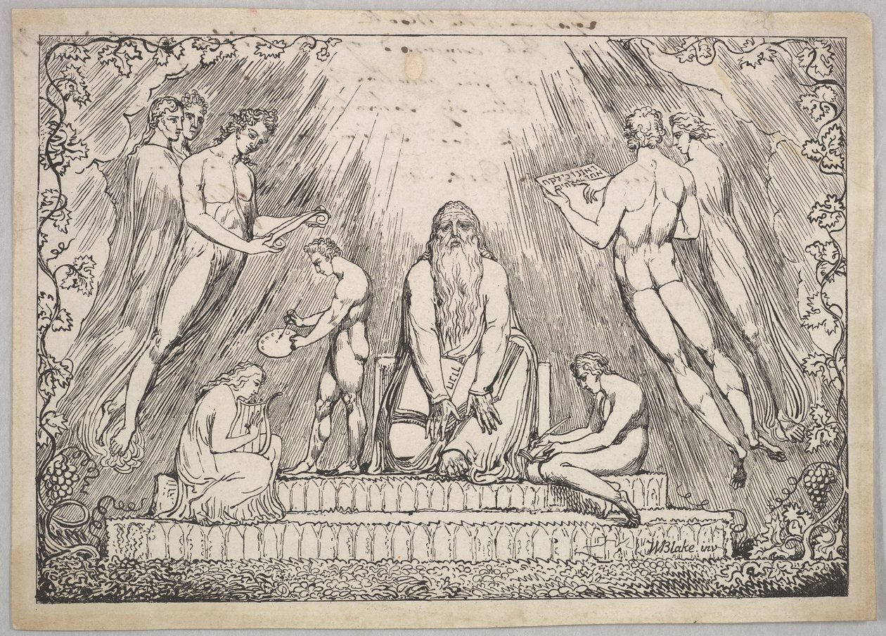 Henocha, 1806-7. autorstwa William Blake
