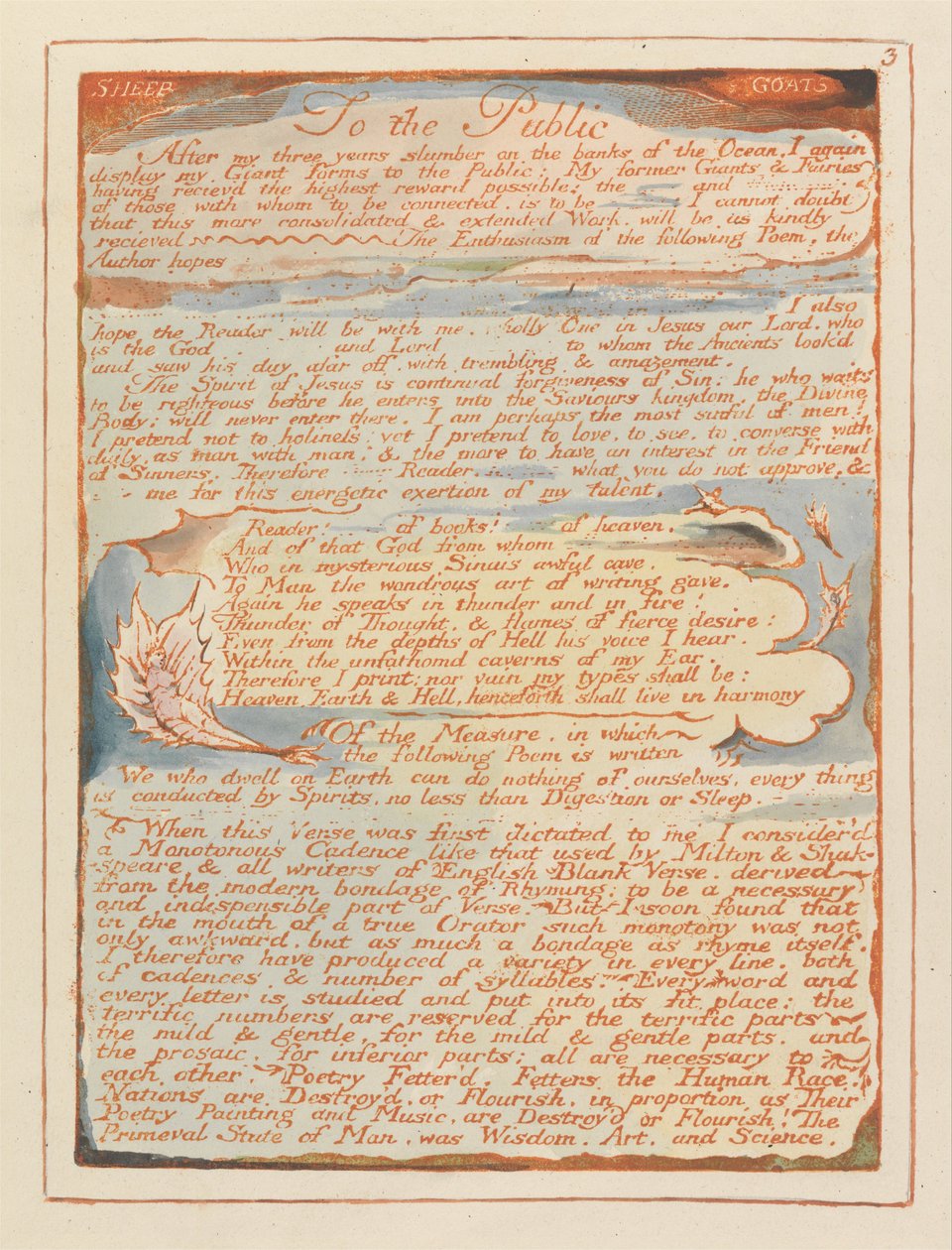 Jerozolima, tablica 3, Publicznie.... autorstwa William Blake