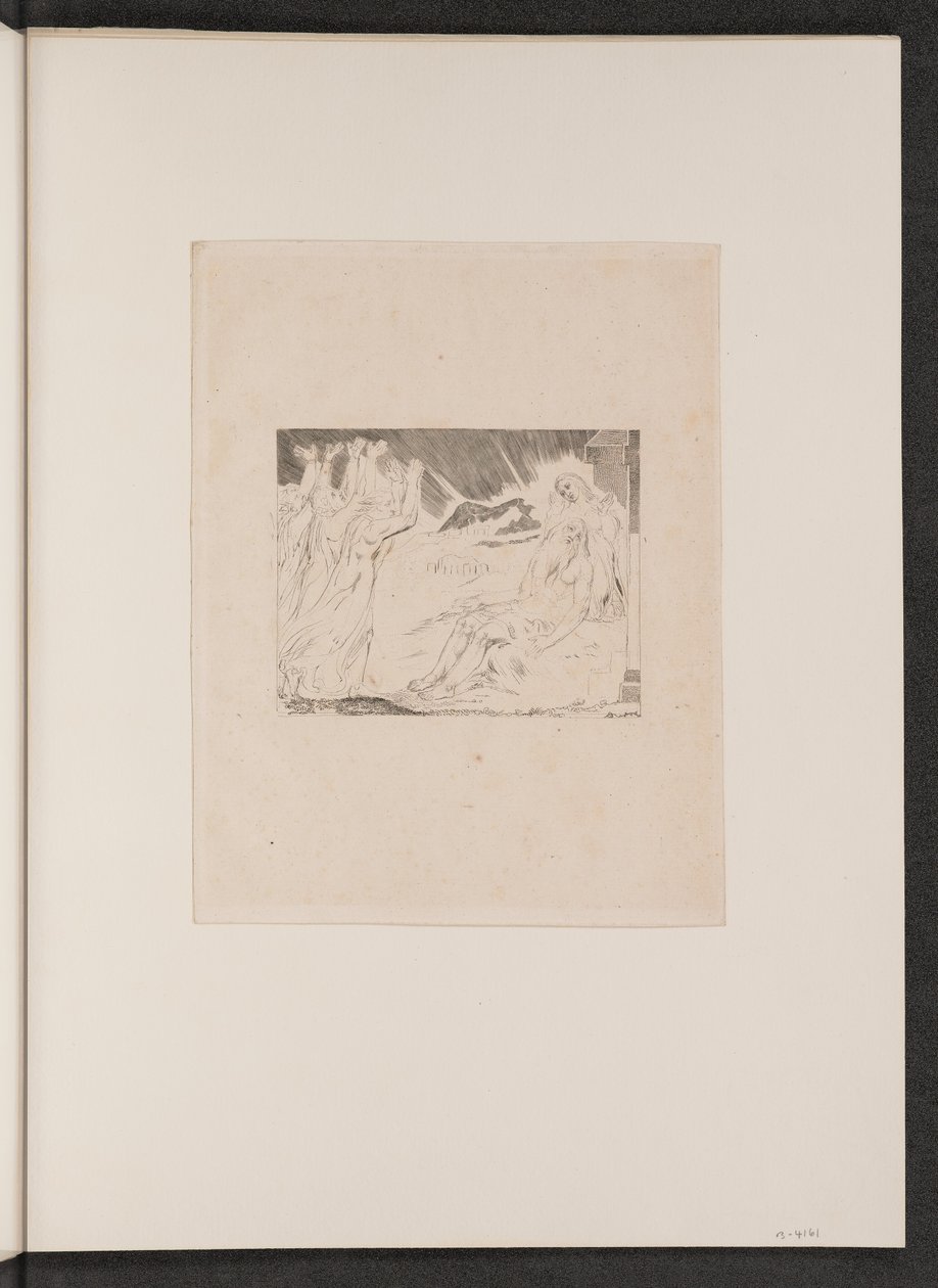 Pocieszyciele Hioba, 1825. autorstwa William Blake