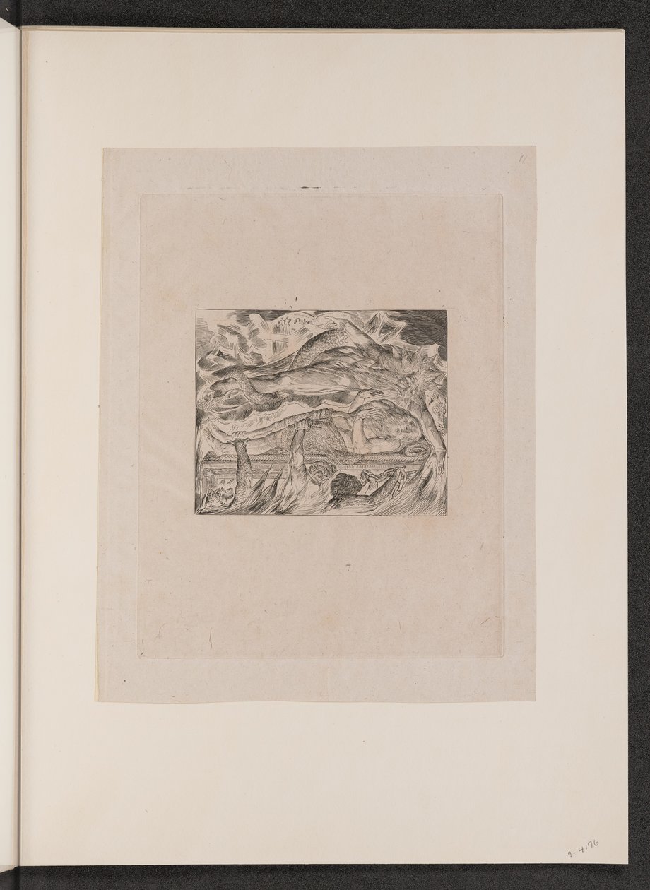 Złe sny Hioba, 1825. autorstwa William Blake