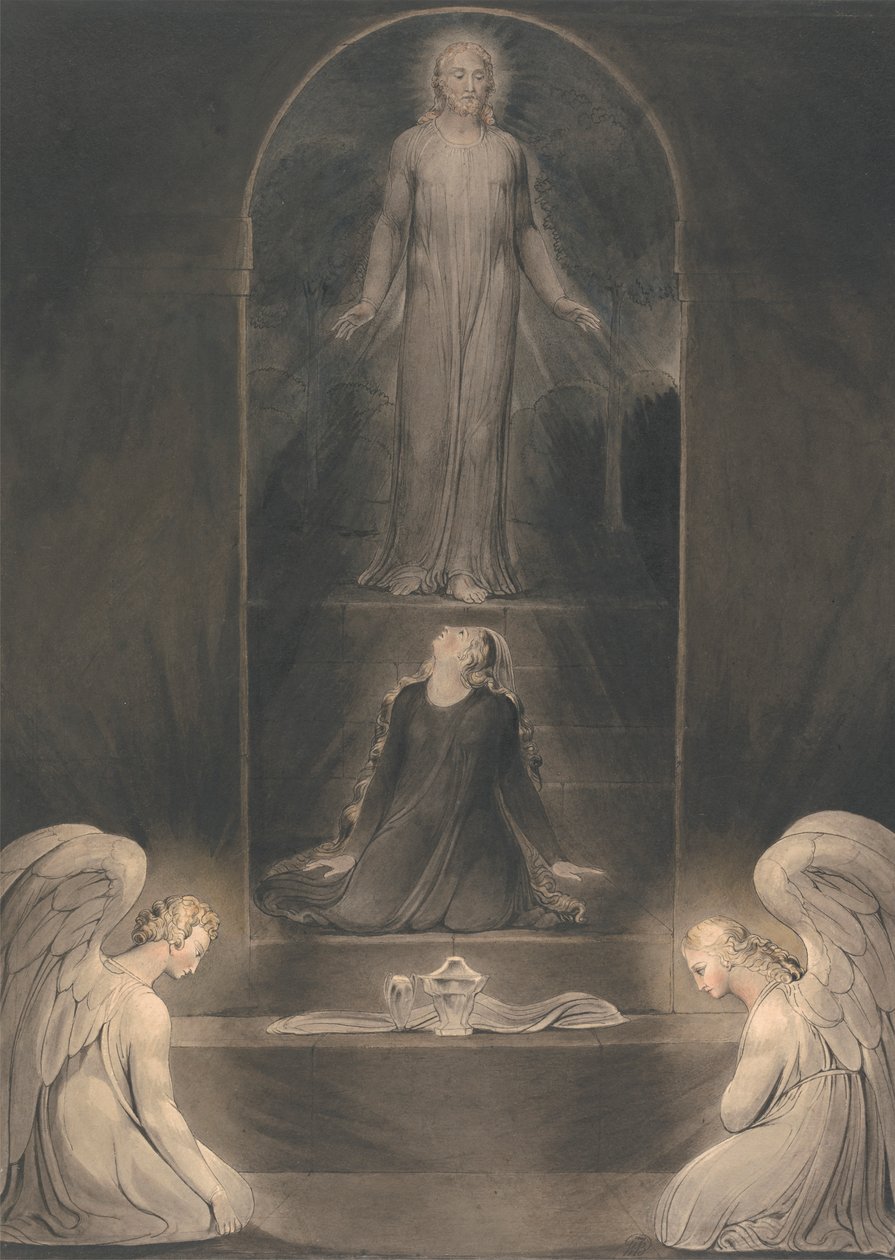Marii Magdaleny przy Grobie autorstwa William Blake