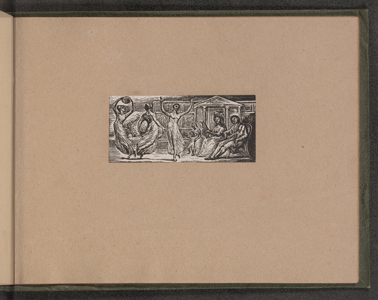Menalca ogląda taniec kobiet autorstwa William Blake