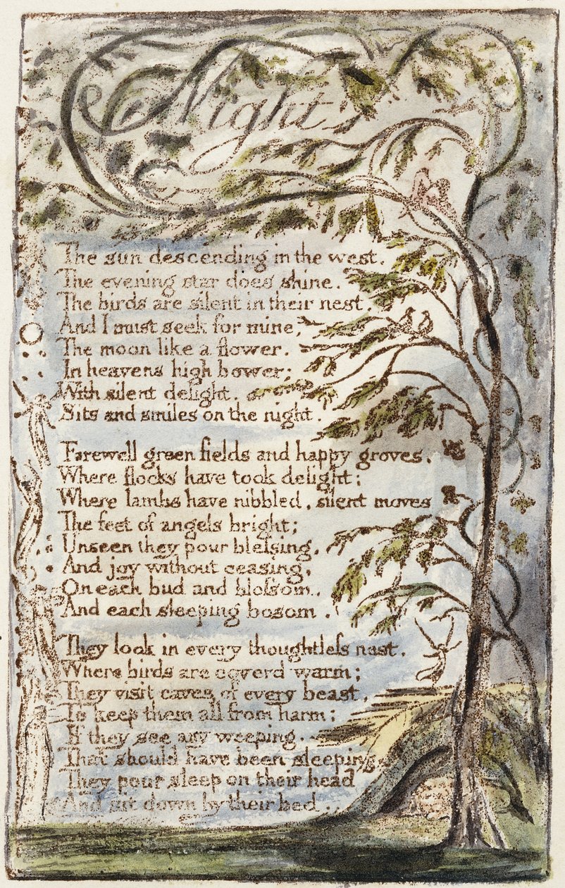 Noc, 1789 autorstwa William Blake