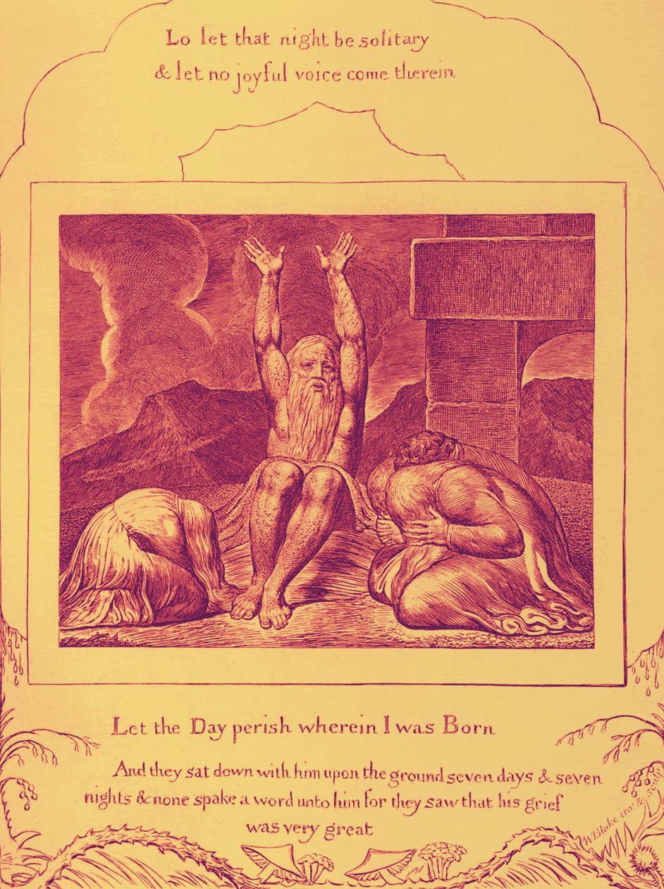 Ilustracje Księgi Hioba autorstwa Williama Blakea autorstwa William Blake