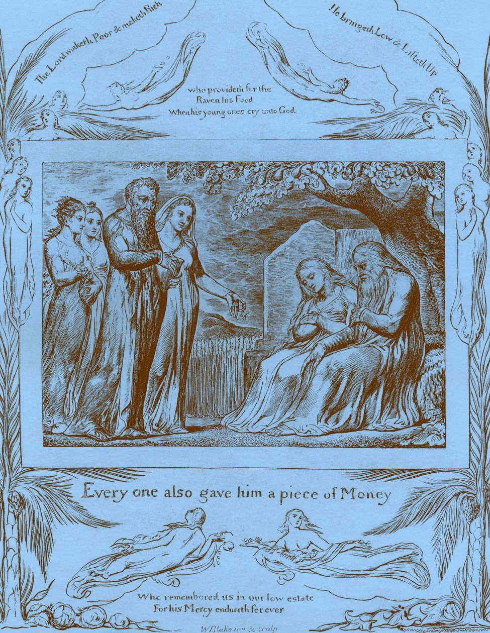 Ilustracje Księgi Hioba autorstwa Williama Blakea autorstwa William Blake