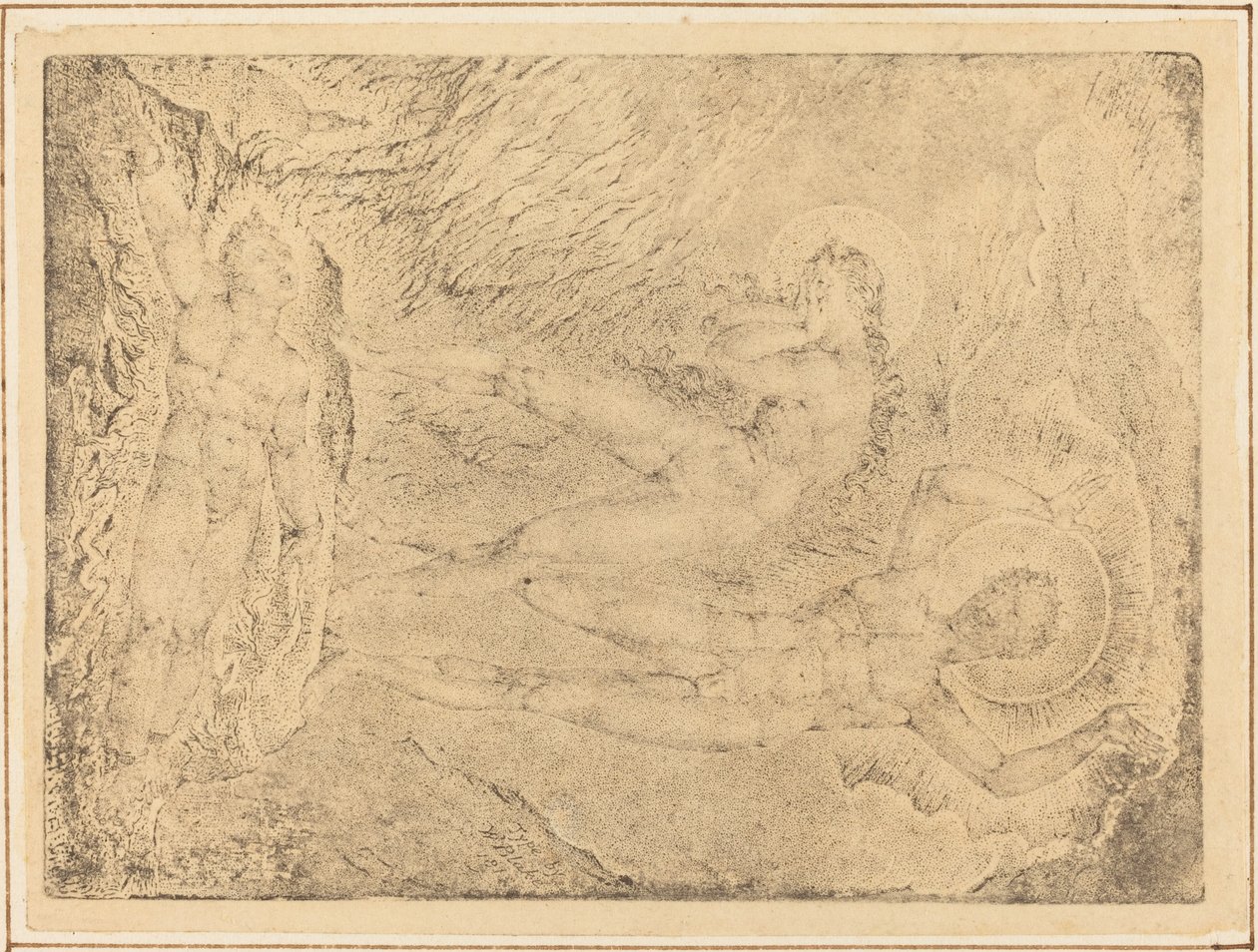 Łańcuchy Orka, 1812. autorstwa William Blake