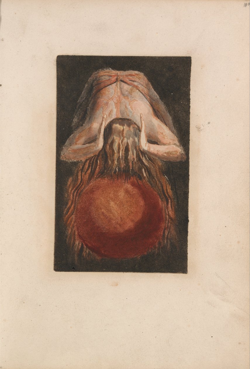 Pierwsza Księga Urizena, Płyta 11 (Bentley 17) autorstwa William Blake