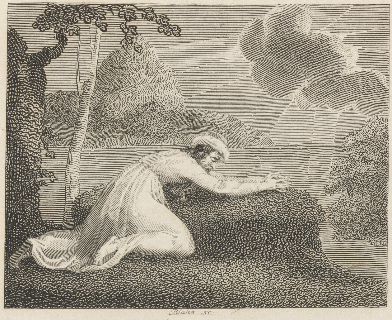 Pers, Słońce i Chmura autorstwa William Blake