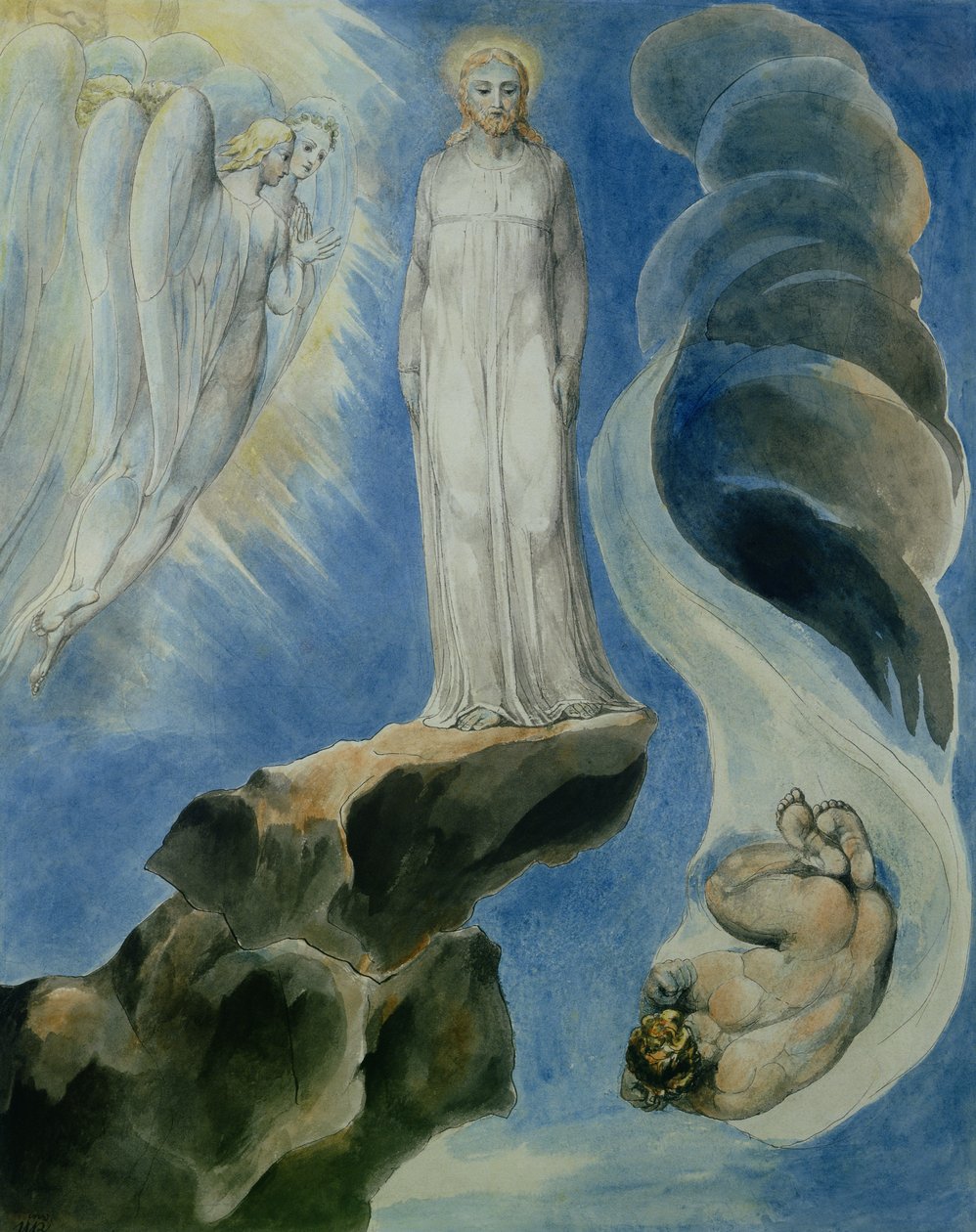 Trzecia pokusa autorstwa William Blake