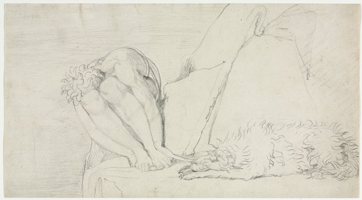 Sama myśl o śmierci, strach niszczy autorstwa William Blake