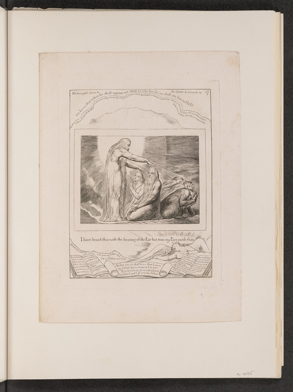 Wizja Chrystusa autorstwa William Blake