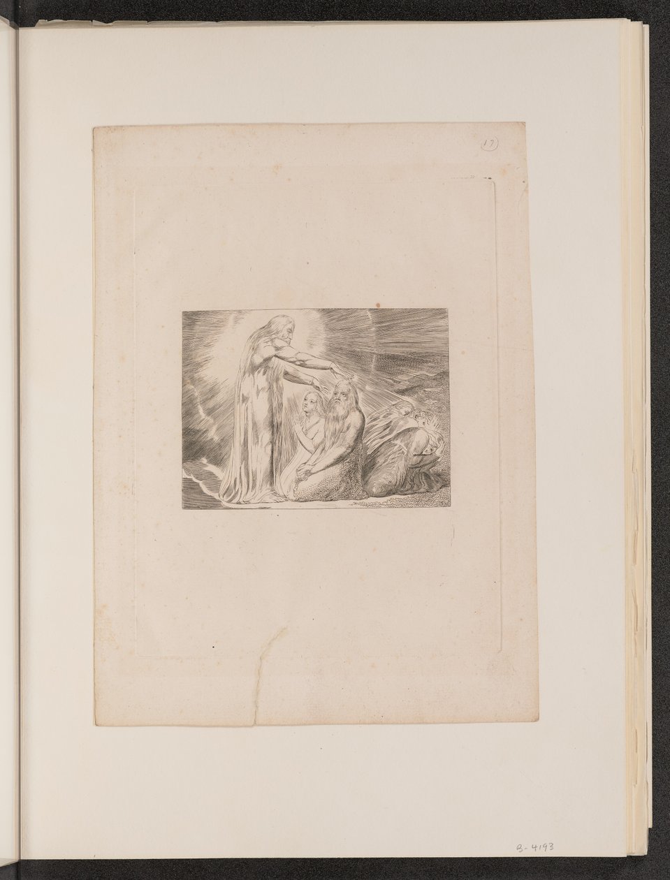 Wizja Chrystusa, 1825. autorstwa William Blake