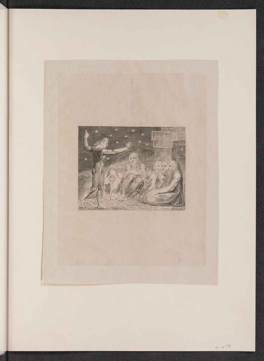 Gniew Elihu autorstwa William Blake