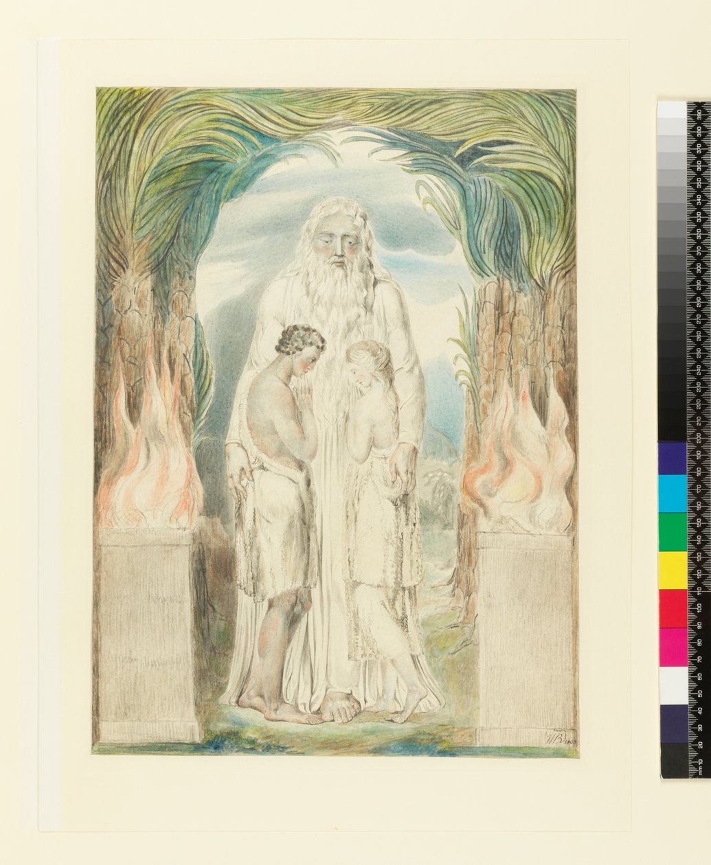 Nieznany obraz autorstwa William Blake
