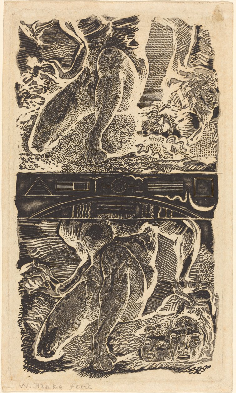 Nieznany temat (Niech spojrzy w niebo i śmieje się w jasnym powietrzu) autorstwa William Blake