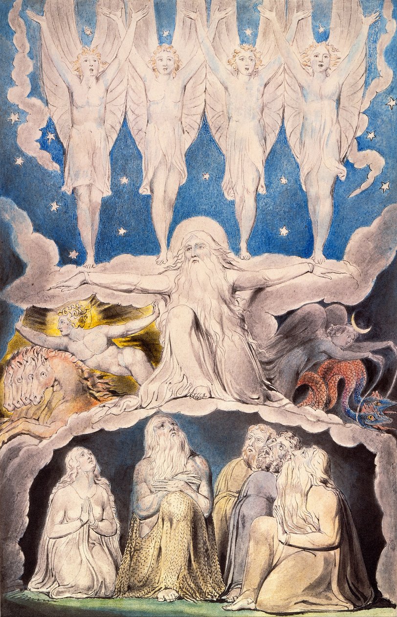 Kiedy poranne gwiazdy śpiewały razem autorstwa William Blake