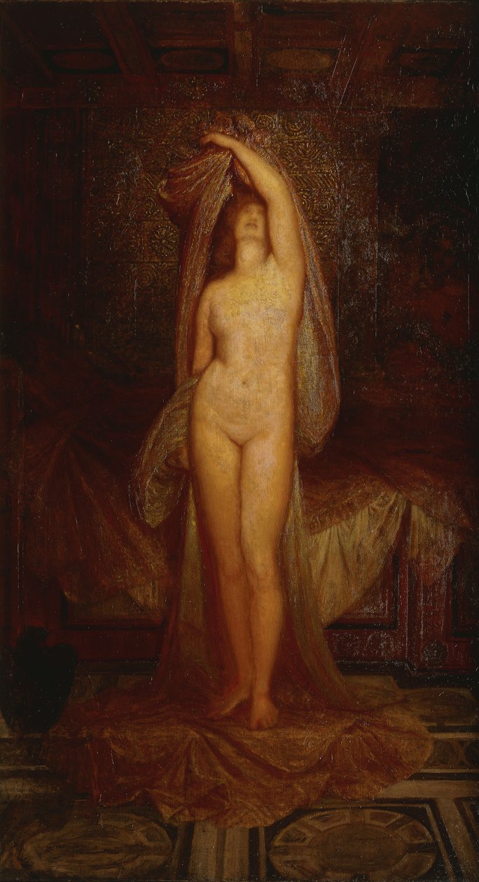 Alegoryczna postać kobieca, autorstwa William Blake Richmond