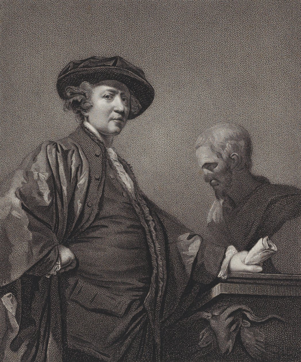 Sir Joshua Reynolds, Rycerz, 1811. autorstwa William Bond