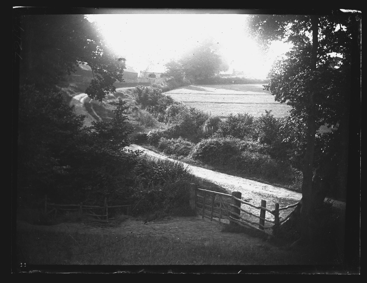 Ty Mawr Road, Rumney, Cardiff, c1890-1910. autorstwa William Booth
