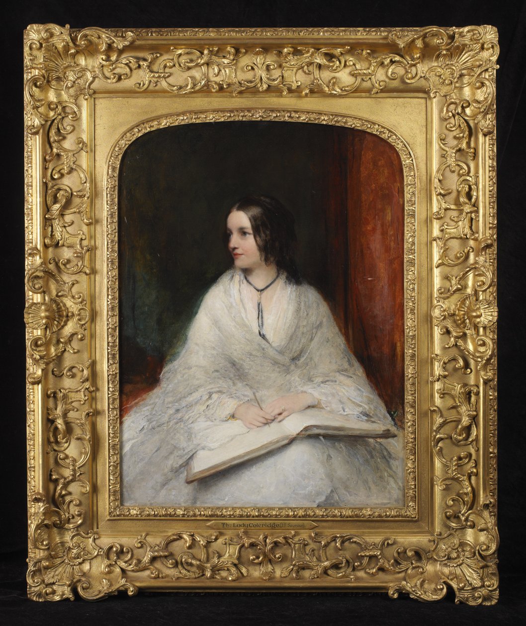 Portret Jane Fortescue Seymour, pani Coleridge, ok. 1862 r. autorstwa William Boxall
