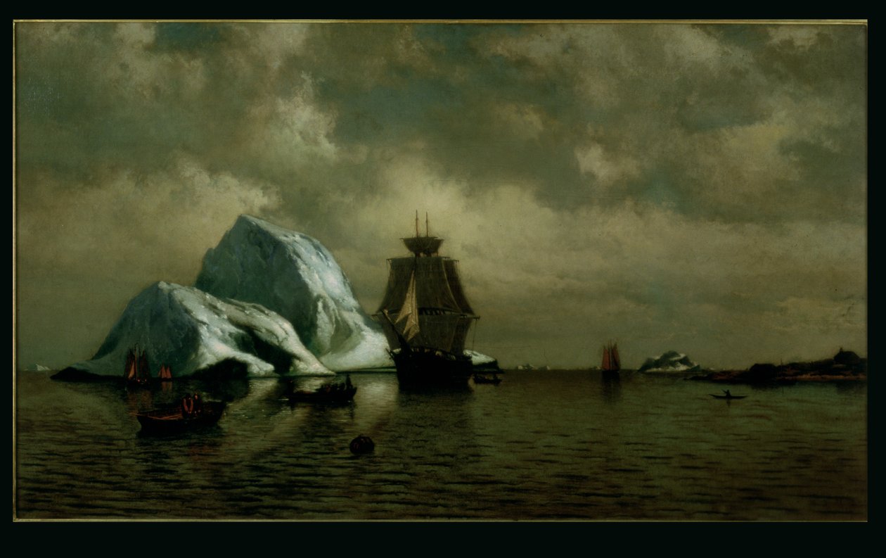 Popołudnie na wybrzeżu Labradoru autorstwa William Bradford