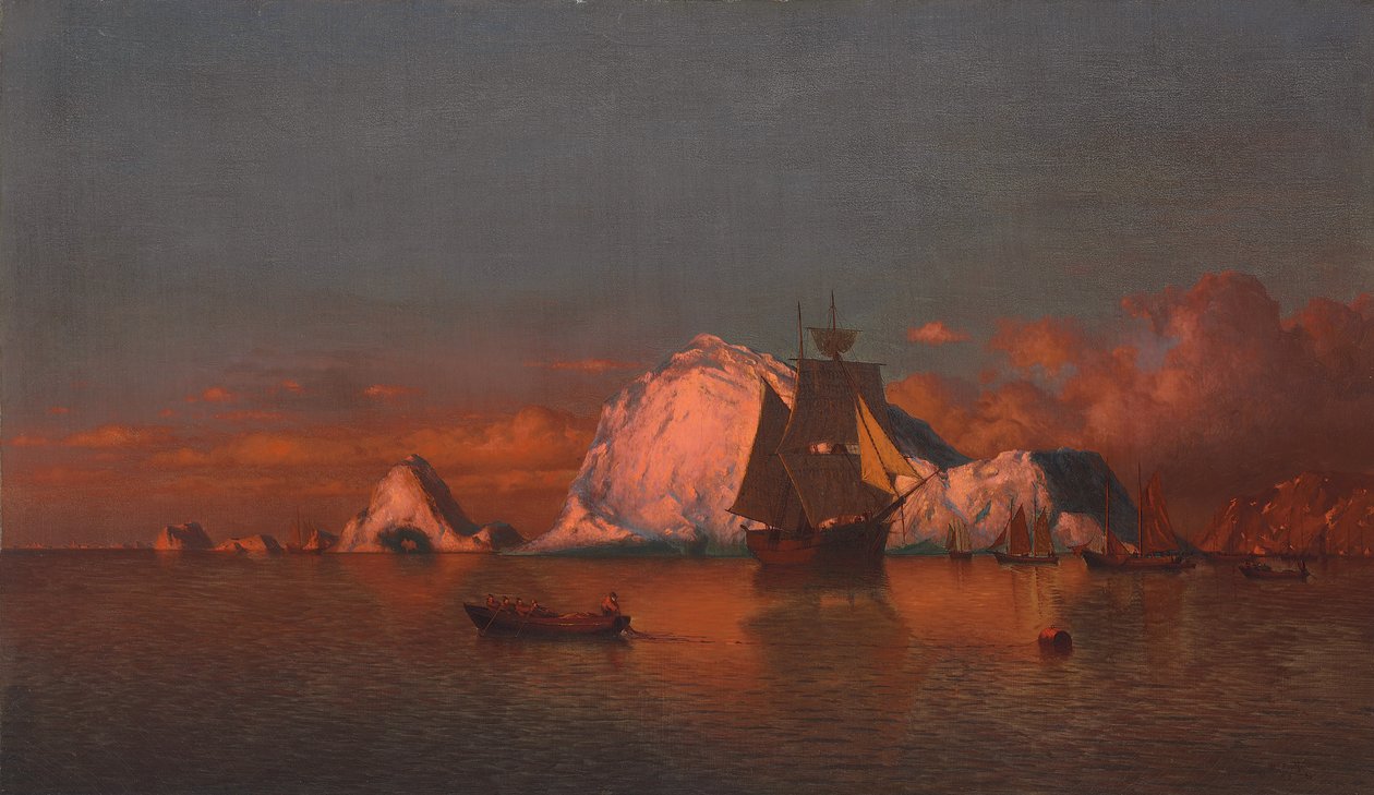Łowienie ryb u wybrzeży Labradoru, 1880 autorstwa William Bradford