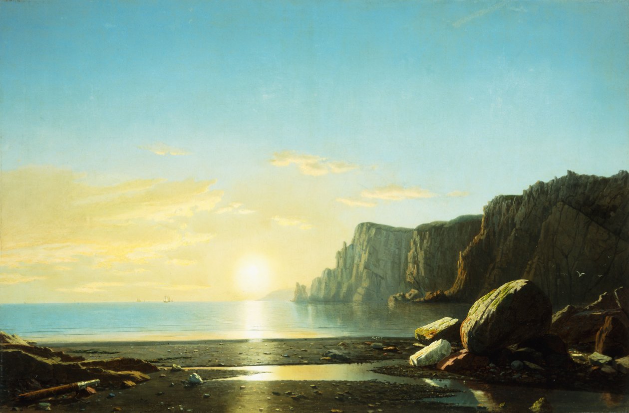 U wybrzeży Labradora, 1862 autorstwa William Bradford