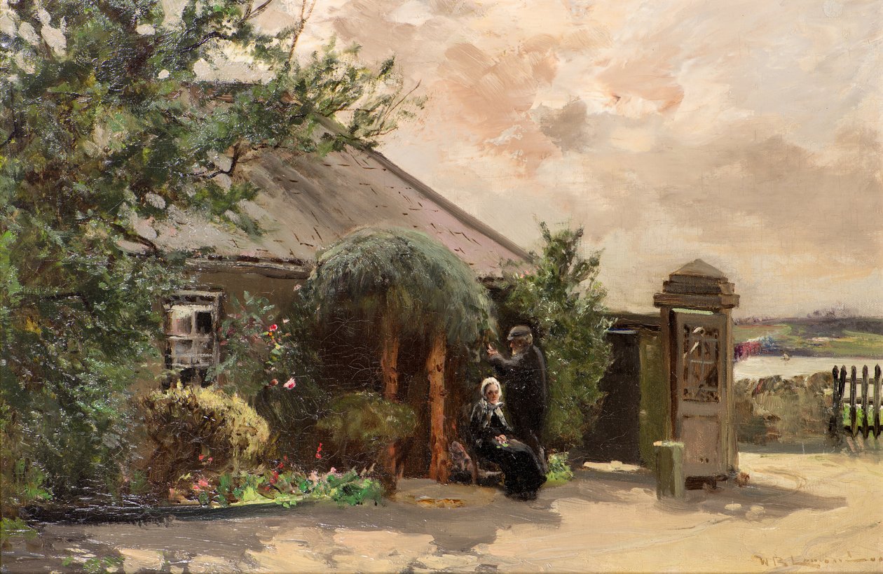 Balgay Lodge, Dundee (olej na płótnie) autorstwa William Bradley Lamond