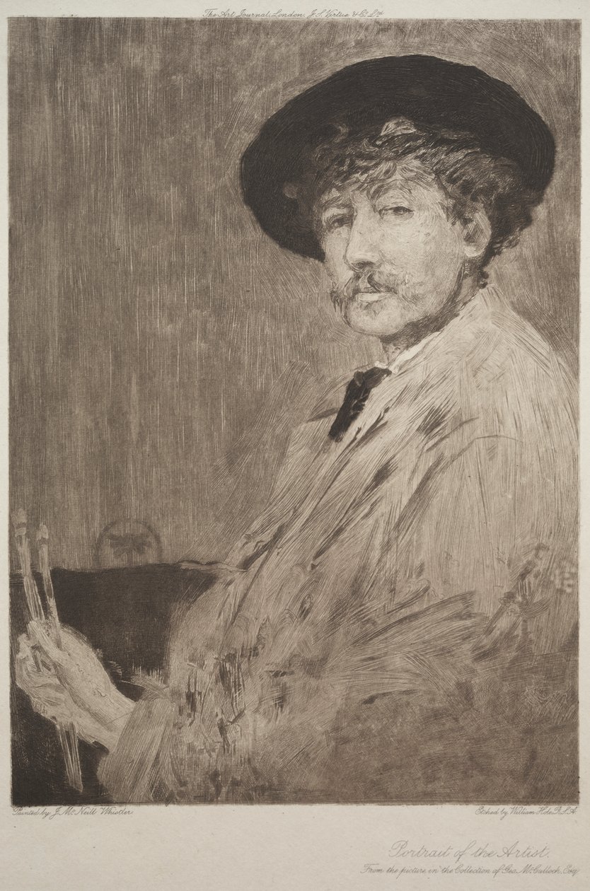 James McNeill Whistler autorstwa William Brassey Hole