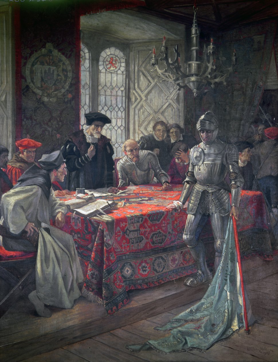 Wiadomości o Flodden, 1513 autorstwa William Brassey Hole