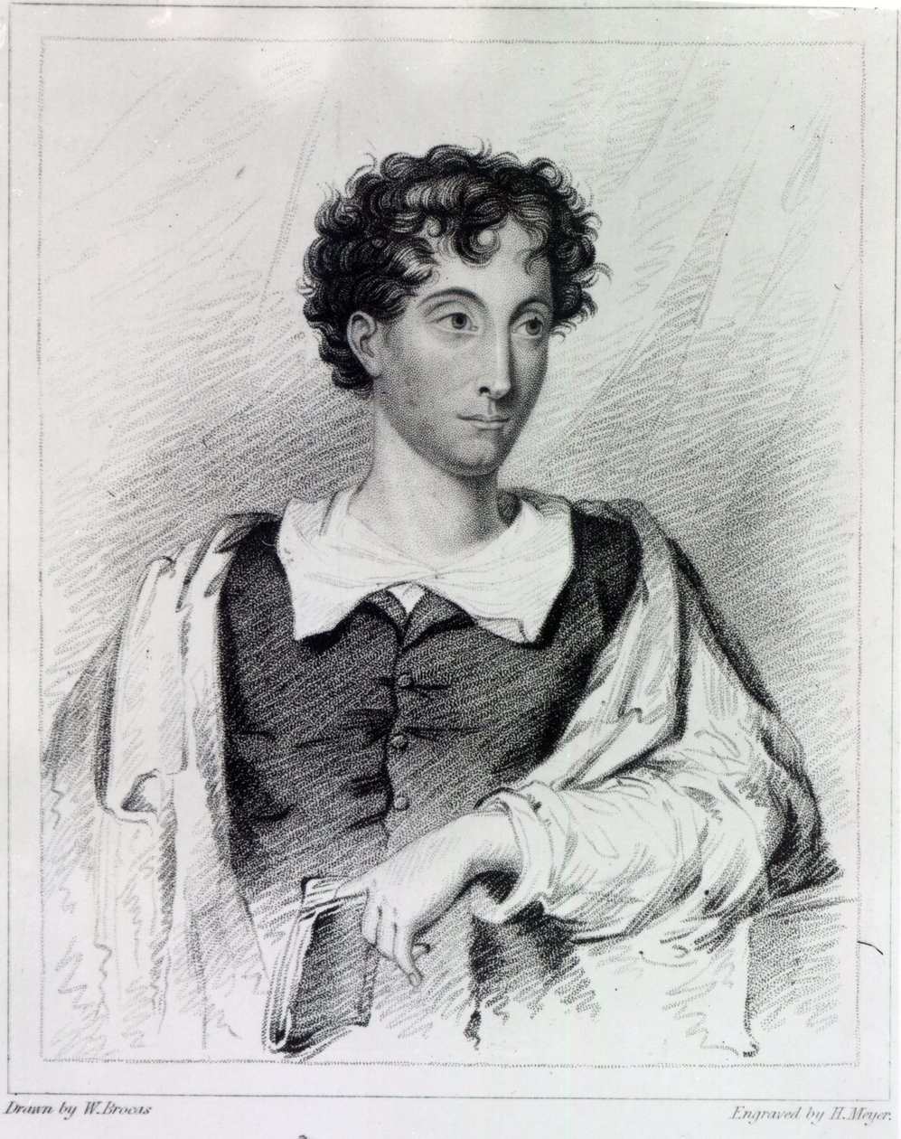 Wielebny Charles Robert Maturin, grawerowany przez Henry