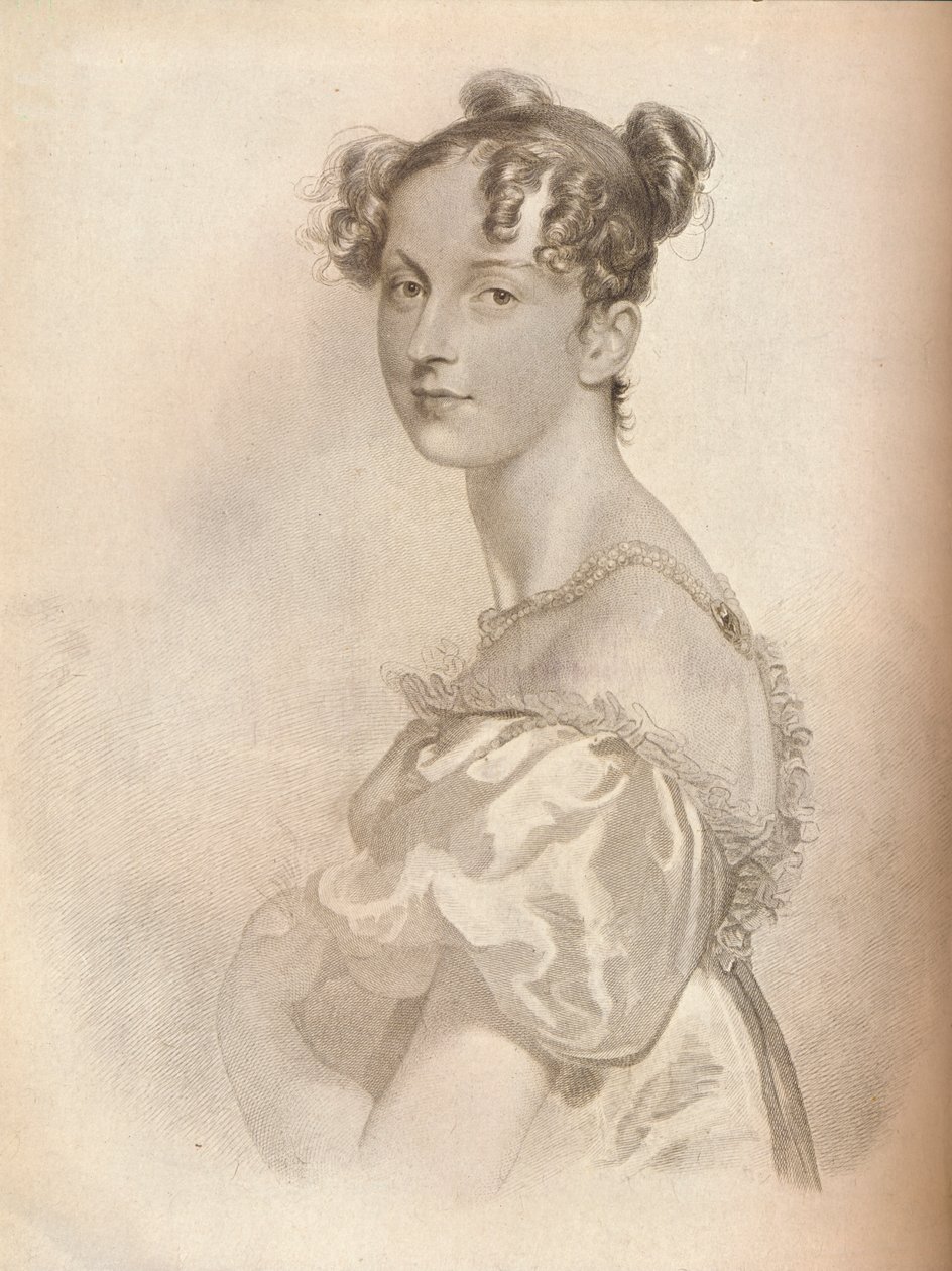 La Comtesse De Lieven, 1823 autorstwa William Bromley
