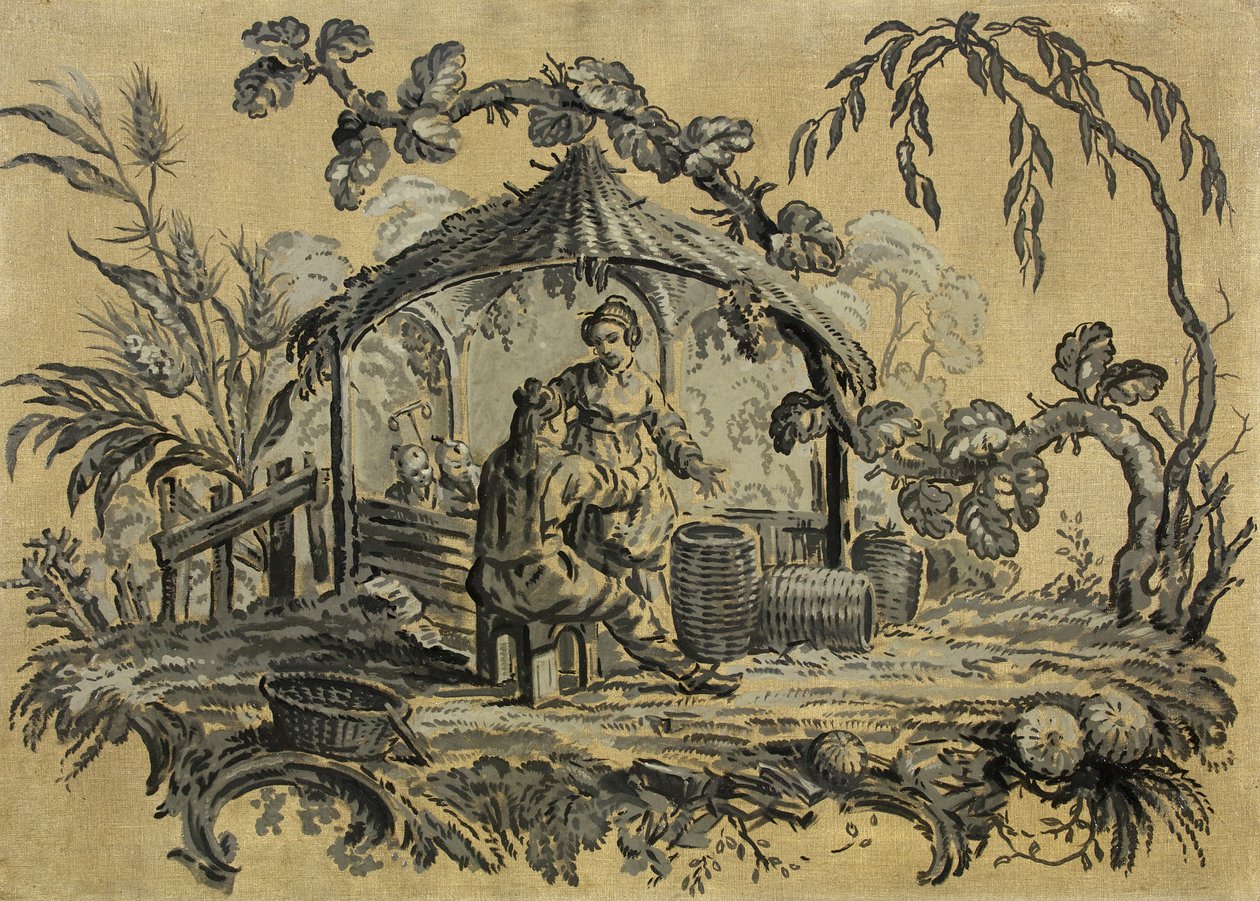 Chinoiserie (olej na płótnie) autorstwa William Bruce Ellis Ranken