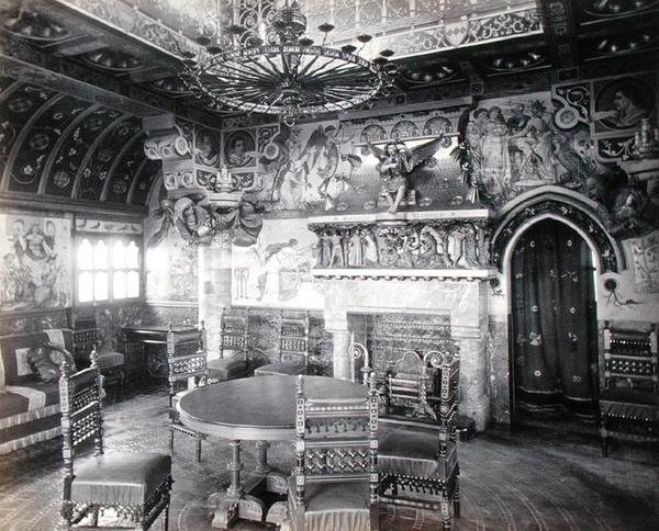 Jadalnia w Domu Williama Burgesa (zdjęcie) autorstwa William Burges