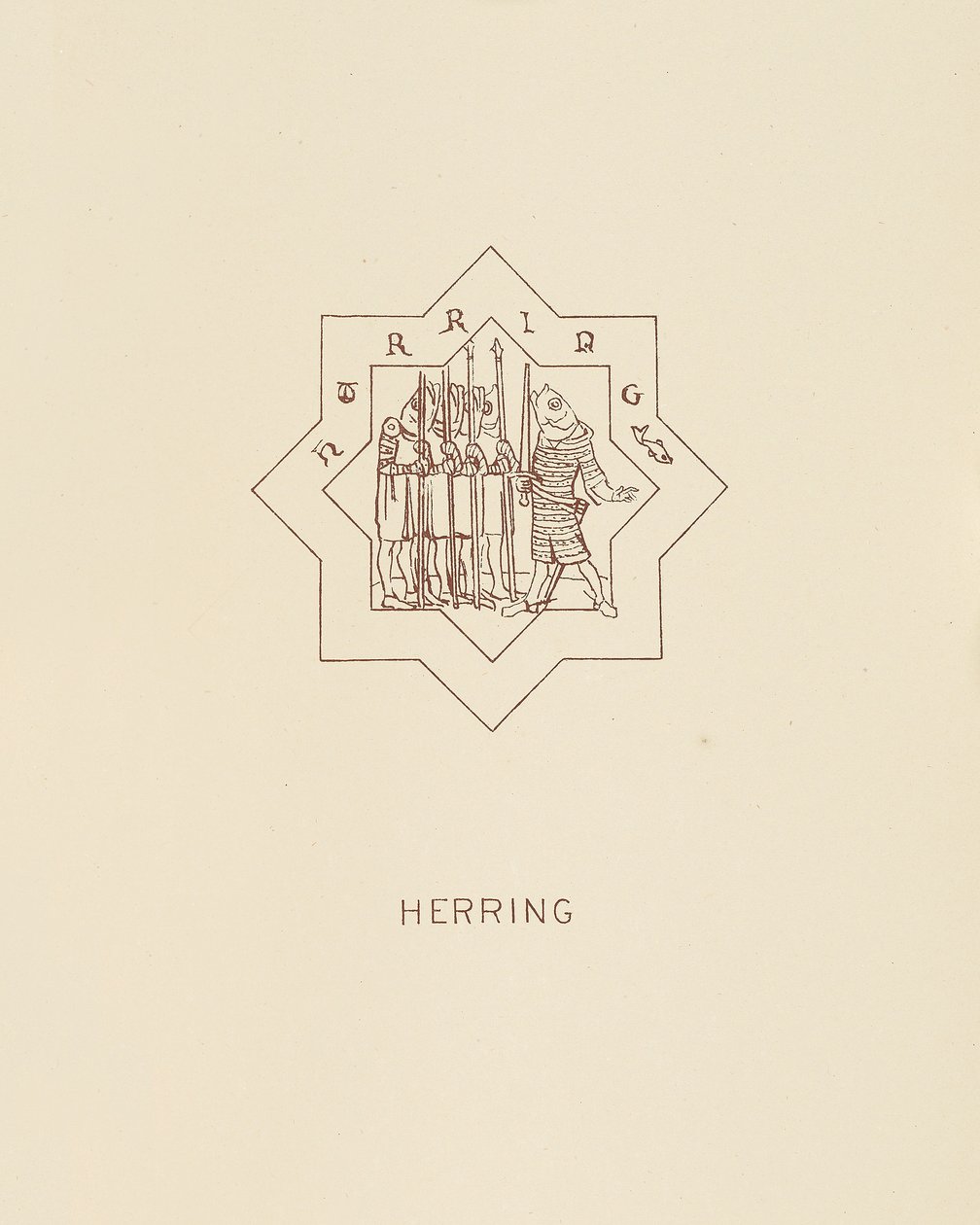 Śledź, 1878 autorstwa William Burges