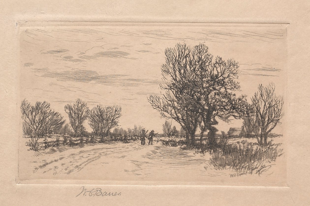Krajobraz autorstwa William C. Bauer