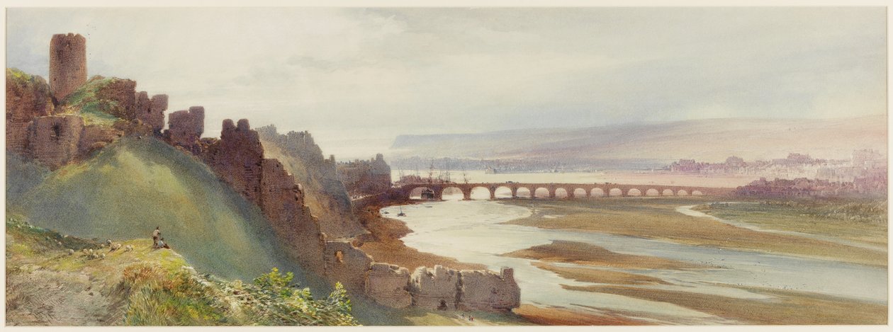 Berwick nad Tweedem autorstwa William Callow