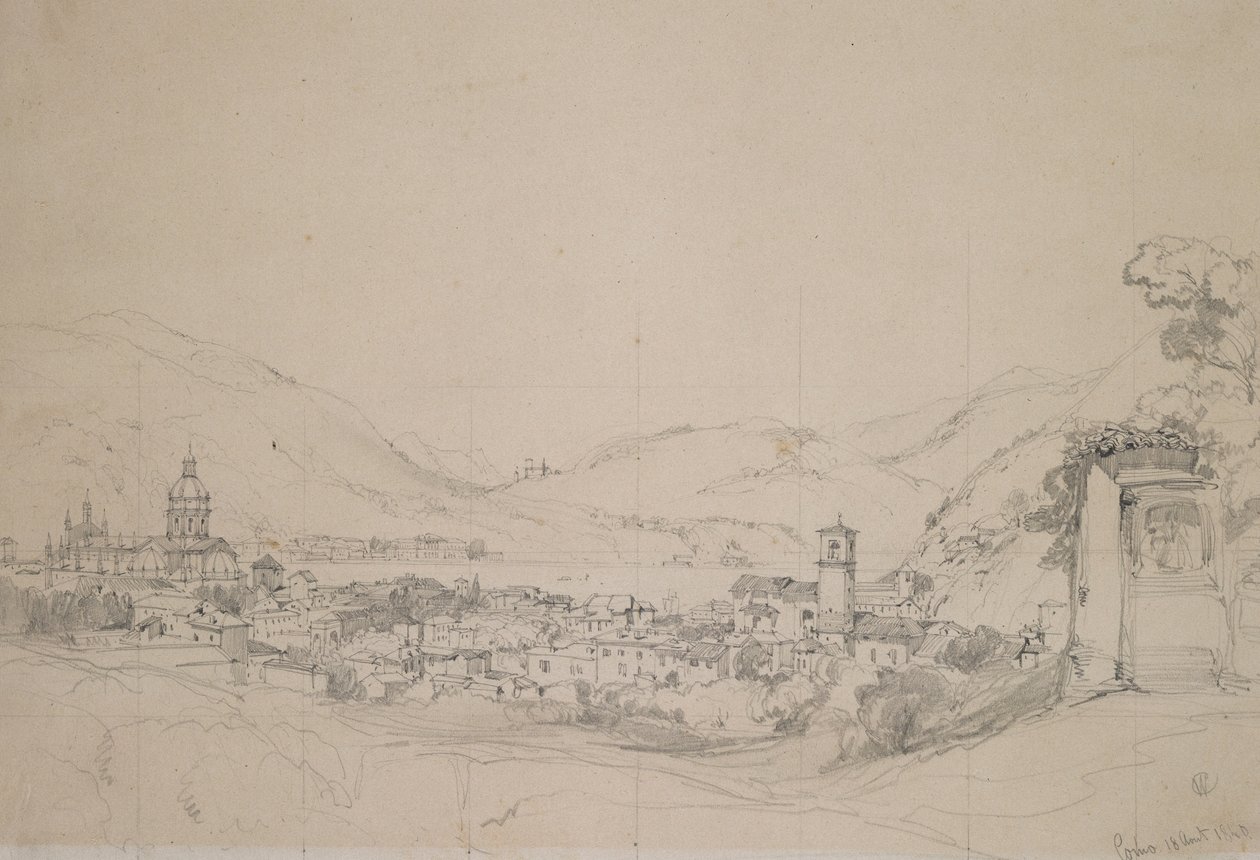 Jak, 1840 autorstwa William Callow